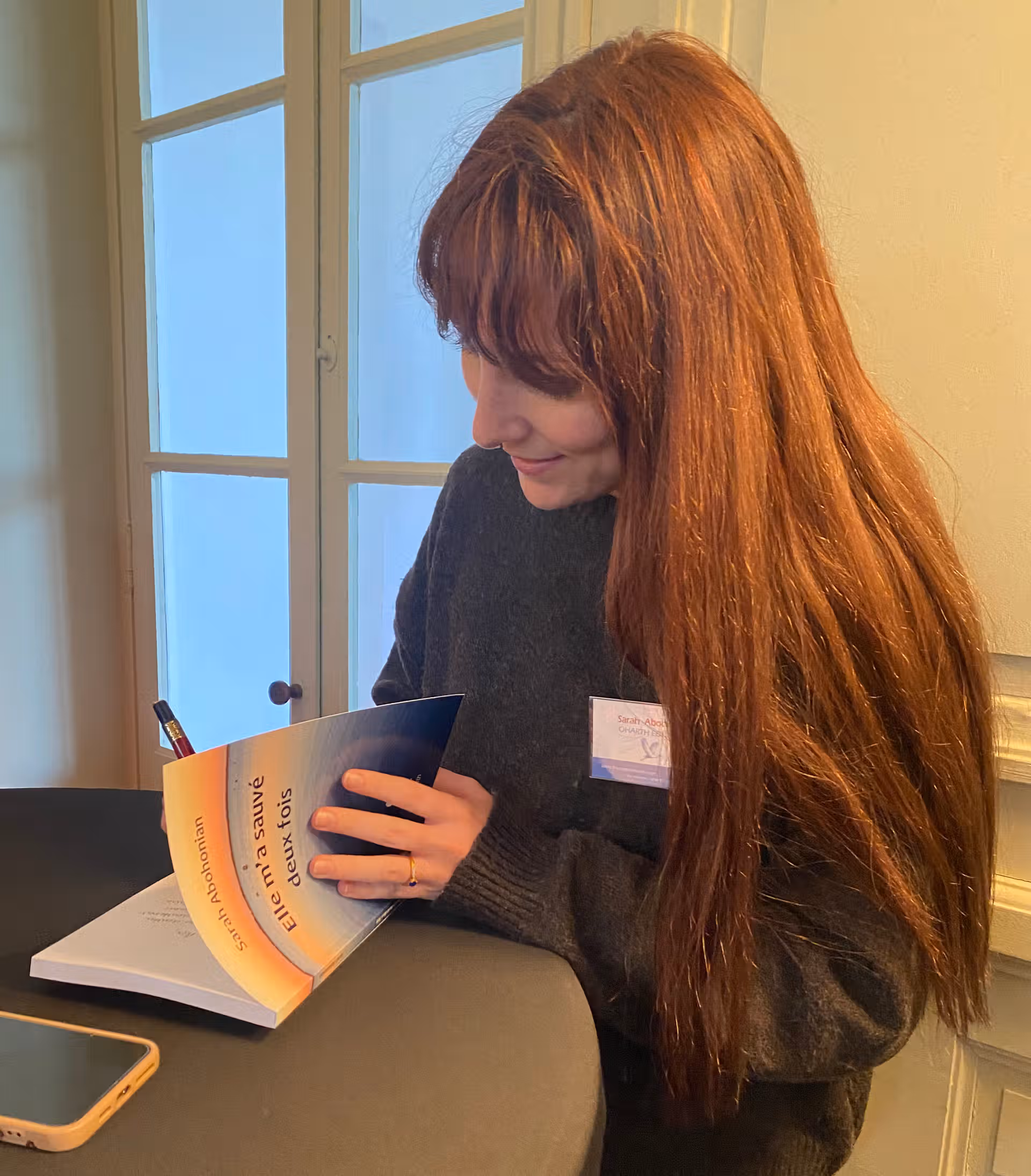 dédicaces sarah abohonian